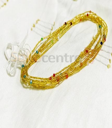 Yellow Waist Beads