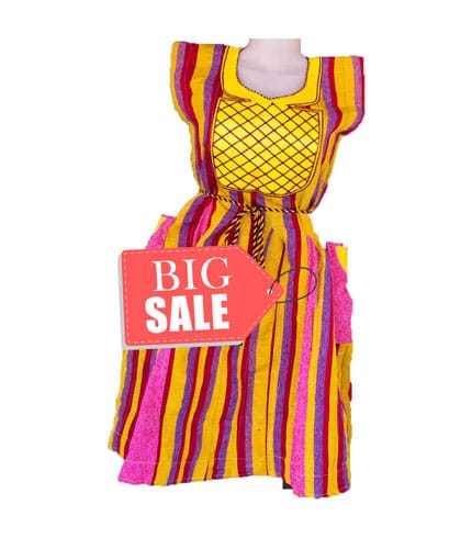 Multicoloured Fugu Dress
