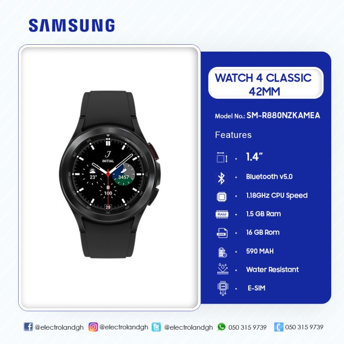 SAMSUNG-WATCH-4-CLASSIC-42MM-SM-R880NZKAMEA - Image 6