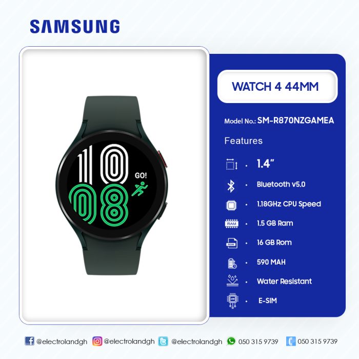 SAMSUNG-WATCH-4-44MM-SM-R870NZGAMEA - Image 2