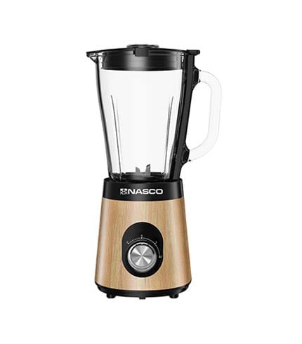 NASCO 500Watts Blender With Wooden Coating